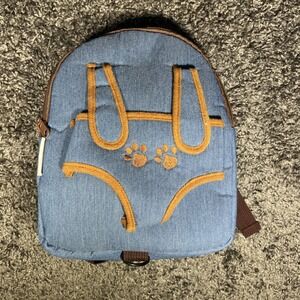 Bag‎ And Carry Kids  Animal Collection Demin Style New Backpack Bear Stuffed Toy